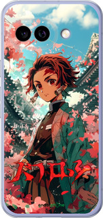 Силиконовый чехол Tanjiro Kamado для Google Pixel 9A - 6132u-3899 изображение 