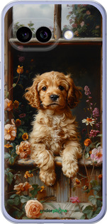 Силиконовый чехол Щенок cocker spaniel для Google Pixel 9A - 6136u-3899 изображение 