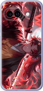 Силиконовый чехол Аниме воин для Google Pixel 9A - 6281u-3899 изображение 