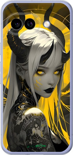 Силиконовый чехол Аниме демон 2 для Google Pixel 9A - 6309u-3899 изображение 