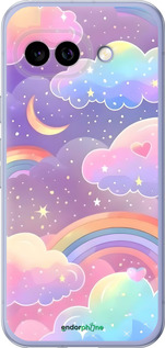 Силіконовий чехол Хмари та веселка для Google Pixel 9A - 6312u-3899 изображение 