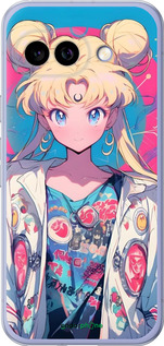 Силиконовый чехол Сейлор Мун 2 для Google Pixel 9A - 6351u-3899 изображение 