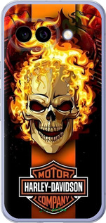 Силіконовий чехол Харлей девидсон для Google Pixel 9A - 6370u-3899 изображение 
