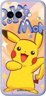 Силиконовый чехол Пикачу для Google Pixel 9A - 6383u-3899 изображение 