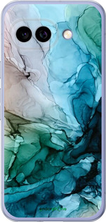 Силиконовый чехол С красочной абстрактной картиной Соленые берега для Google Pixel 9A - 6405u-3899 изображение 