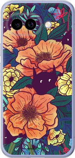 Силиконовый чехол С изображением полевых цветов для Google Pixel 9A - 6419u-3899 изображение 