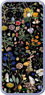 Силиконовый чехол С цветами для Google Pixel 9A - 6422u-3899 изображение 