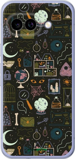 Силиконовый чехол Колдовской принт для Google Pixel 9A - 6425u-3899 изображение 