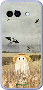 Силиконовый чехол Призрак в поле для Google Pixel 9A - 6427u-3899 изображение 