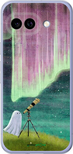 Силиконовый чехол Привидение и звезды для Google Pixel 9A - 6443u-3899 изображение 