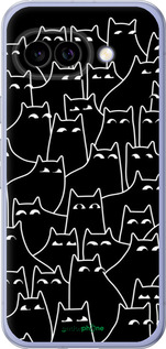 Силиконовый чехол С изображением кошек для Google Pixel 9A - 6470u-3899 изображение 