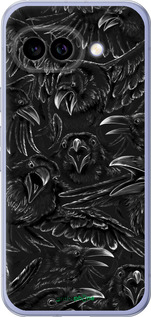 Силиконовый чехол Воронья ярость для Google Pixel 9A - 6474u-3899 изображение 