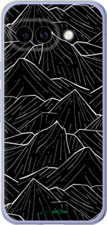 Силиконовый чехол С изображением Темных гор для Google Pixel 9A - 6489u-3899 изображение 