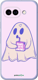 Силиконовый чехол Милый призрак для Google Pixel 9A - 6507u-3899 изображение 