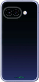 Силиконовый чехол Градиент в тёмно - синем стиле для Google Pixel 9A - 6542u-3899 изображение 