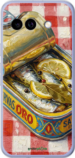 Силиконовый чехол Vintage Sardine Tin Phone для Google Pixel 9A - 6772u-3899 изображение 