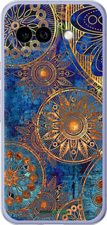 Силіконовий чехол Золотий візерунок для Google Pixel 9A - 678u-3899 изображение 