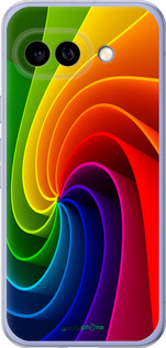 Силиконовый чехол Радужный вихрь для Google Pixel 9A - 747u-3899 изображение 