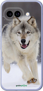 Силиконовый чехол Бегущий волк для Google Pixel 9A - 826u-3899 изображение 