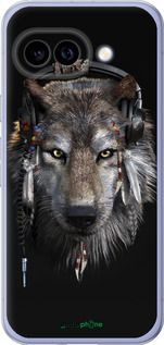 Силиконовый чехол Волк-меломан для Google Pixel 9A - 875u-3899 изображение 