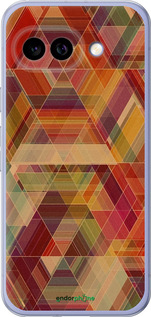 Силіконовий чехол Геометричний візерунок для Google Pixel 9A - 904u-3899 изображение 