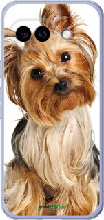 Силиконовый чехол Йоркширский терьер с хвостиком для Google Pixel 9A - 930u-3899 изображение 