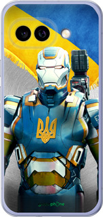 Силиконовый чехол Украинский киборг для Google Pixel 9A - 980u-3899 изображение 