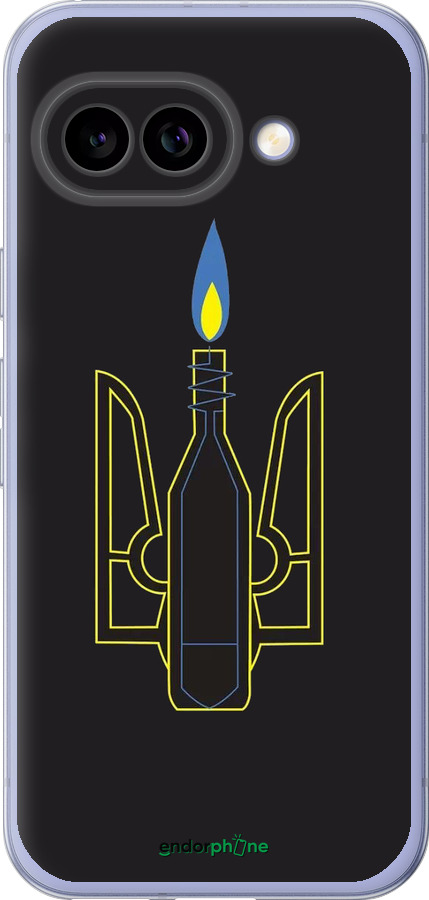 Силиконовый чехол Коктейль Молотова для Google Pixel 9A - 1044u-3899 изображение 