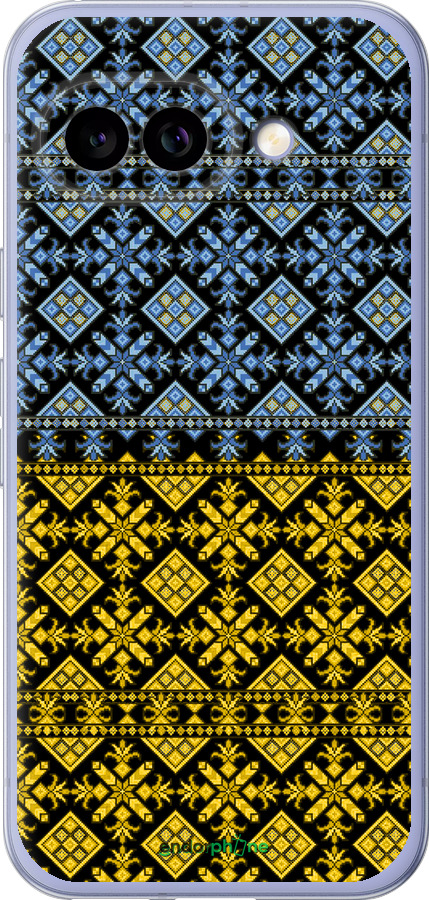 Силиконовый чехол Жовто-блакитна вишиванка для Google Pixel 9A - 1169u-3899 изображение 