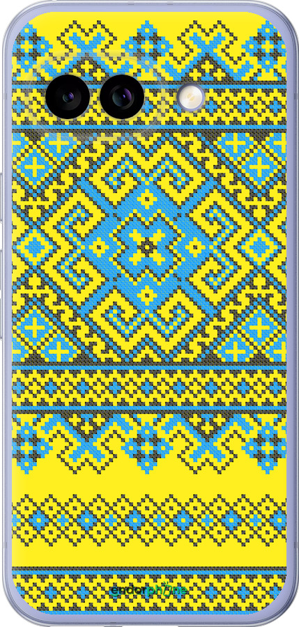 Силиконовый чехол Вышиванка 41 для Google Pixel 9A - 1175u-3899 изображение 