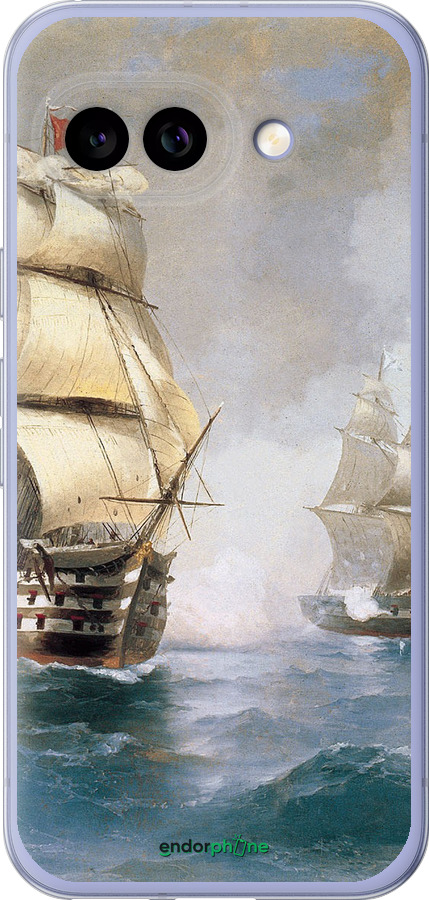 Силиконовый чехол Айвазовский. Корабли для Google Pixel 9A - 160u-3899 изображение 