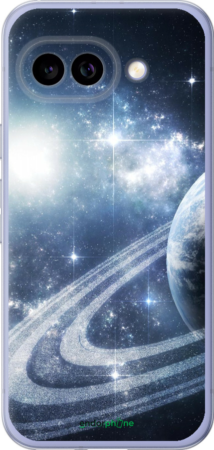 Силіконовий чехол Кільця Сатурна для Google Pixel 9A - 173u-3899 изображение 