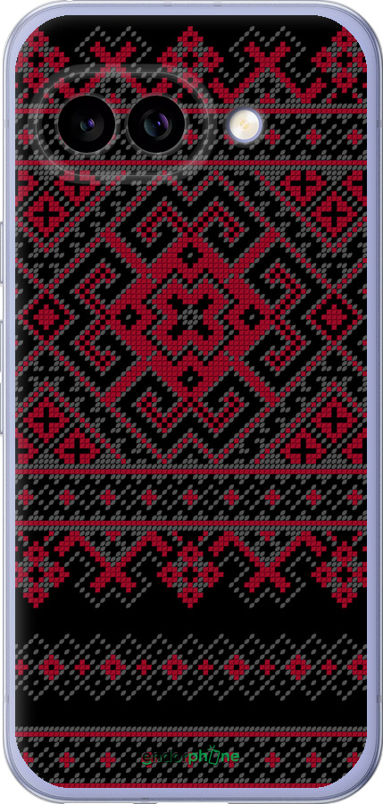 Силіконовий чехол Вишиванка 52 для Google Pixel 9A - 1763u-3899 изображение 