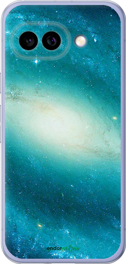 Силиконовый чехол Голубая галактика для Google Pixel 9A - 177u-3899 изображение 