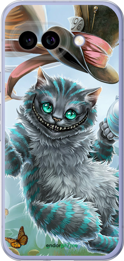 Силиконовый чехол Чеширский кот 2 для Google Pixel 9A - 3993u-3899 изображение 