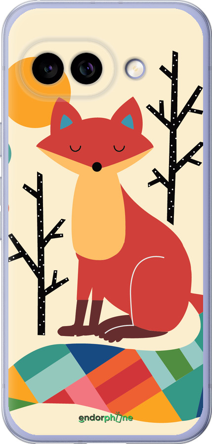 Силиконовый чехол Rainbow fox для Google Pixel 9A - 4010u-3899 изображение 