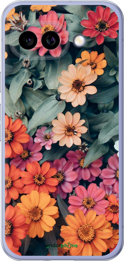 Силиконовый чехол Beauty flowers для Google Pixel 9A - 4050u-3899 изображение 