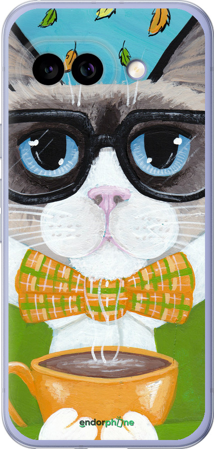 Силиконовый чехол Cat&Coffee для Google Pixel 9A - 4053u-3899 изображение 