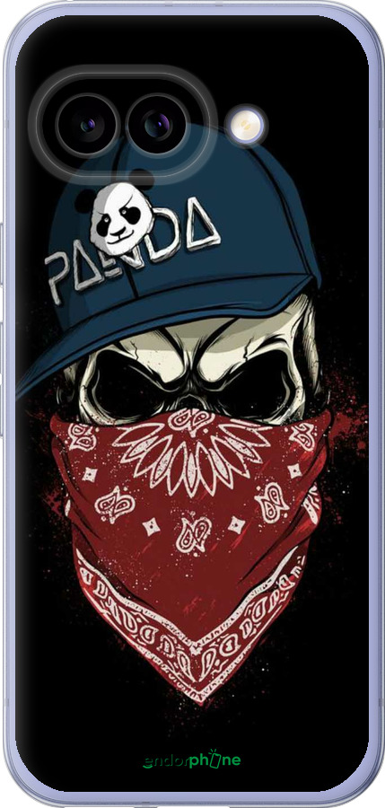 Силиконовый чехол Череп в кепке для Google Pixel 9A - 4127u-3899 изображение 