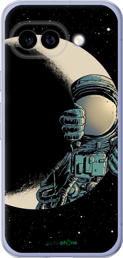 Силиконовый чехол Астронавт для Google Pixel 9A - 4134u-3899 изображение 