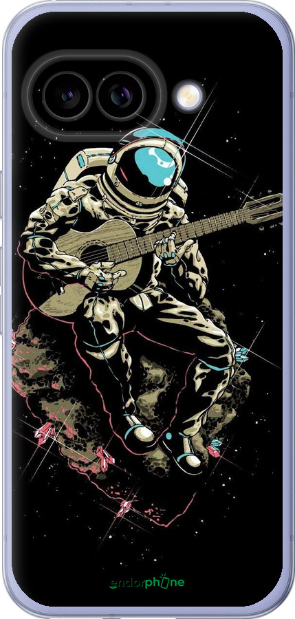 Силиконовый чехол Космонавт с гиратой для Google Pixel 9A - 4138u-3899 изображение 