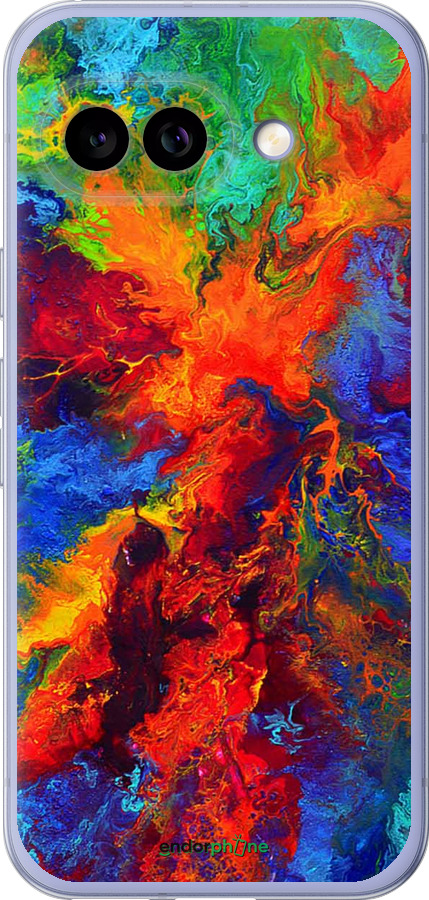 Силіконовий чехол Акварель на полотні для Google Pixel 9A - 4150u-3899 изображение 