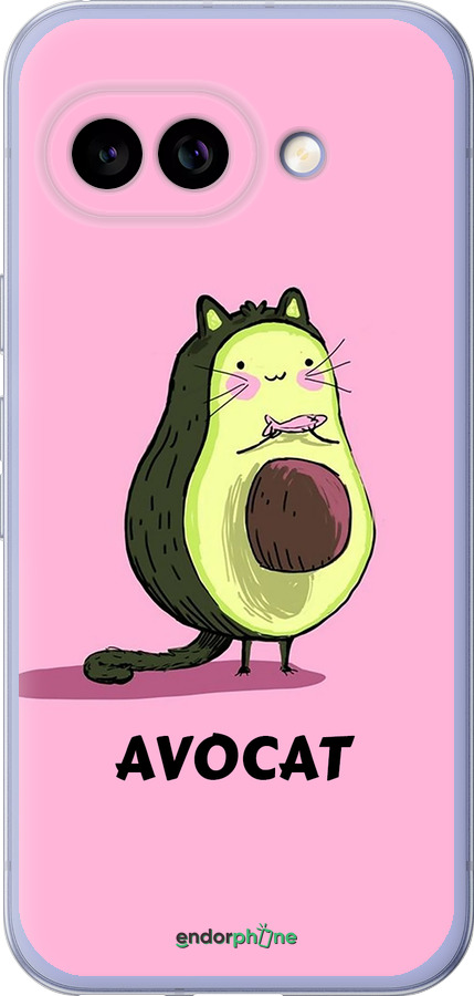 Силиконовый чехол Avocat для Google Pixel 9A - 4270u-3899 изображение 