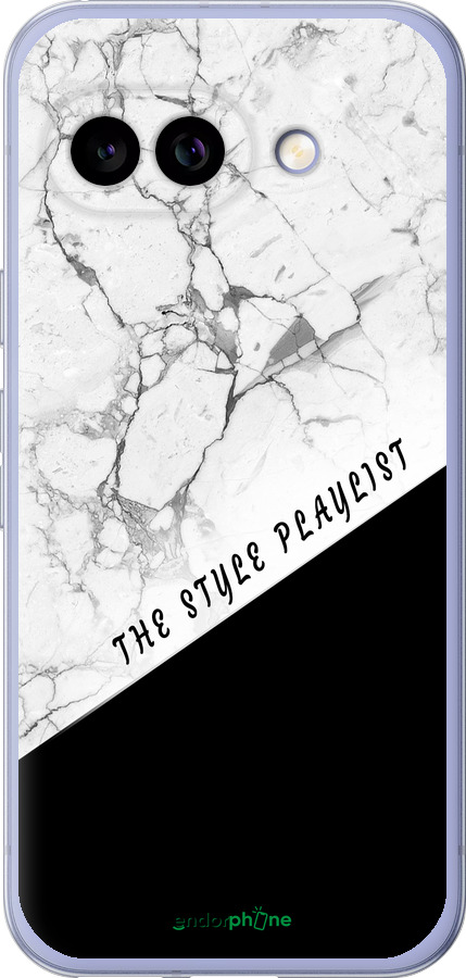 Силиконовый чехол The style playlist для Google Pixel 9A - 4308u-3899 изображение 