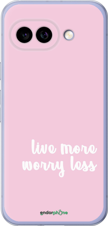 Силиконовый чехол Живи больше для Google Pixel 9A - 4347u-3899 изображение 