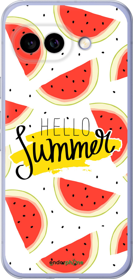 Силиконовый чехол Hello Summer для Google Pixel 9A - 4356u-3899 изображение 