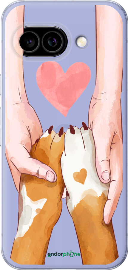 Силиконовый чехол Дружба для Google Pixel 9A - 4410u-3899 изображение 