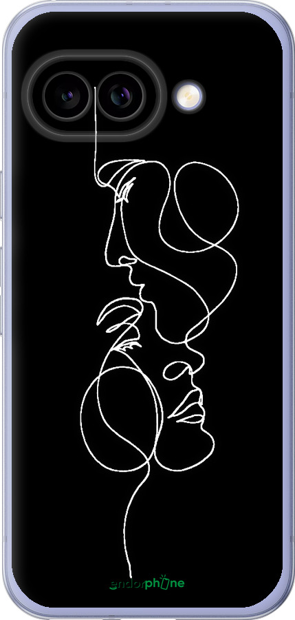 Силиконовый чехол Пара для Google Pixel 9A - 4457u-3899 изображение 