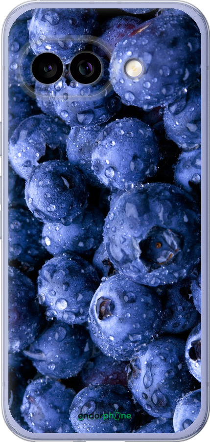 Силиконовый чехол Голубика для Google Pixel 9A - 4459u-3899 изображение 