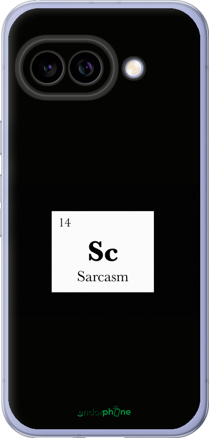 Силиконовый чехол Сарказм для Google Pixel 9A - 4501u-3899 изображение 